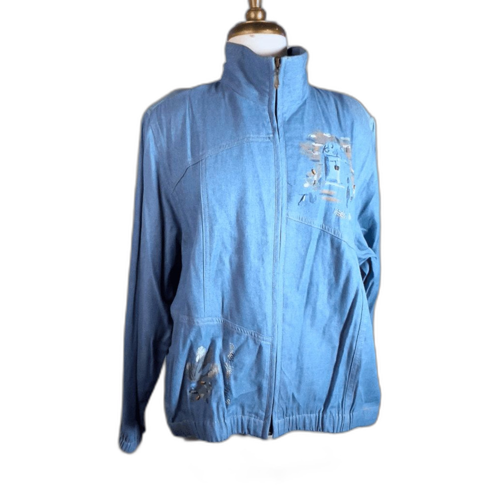 Vintage Jacket Size L/XL Chambord Lightweight Coquette Indie Sleaze Jacket